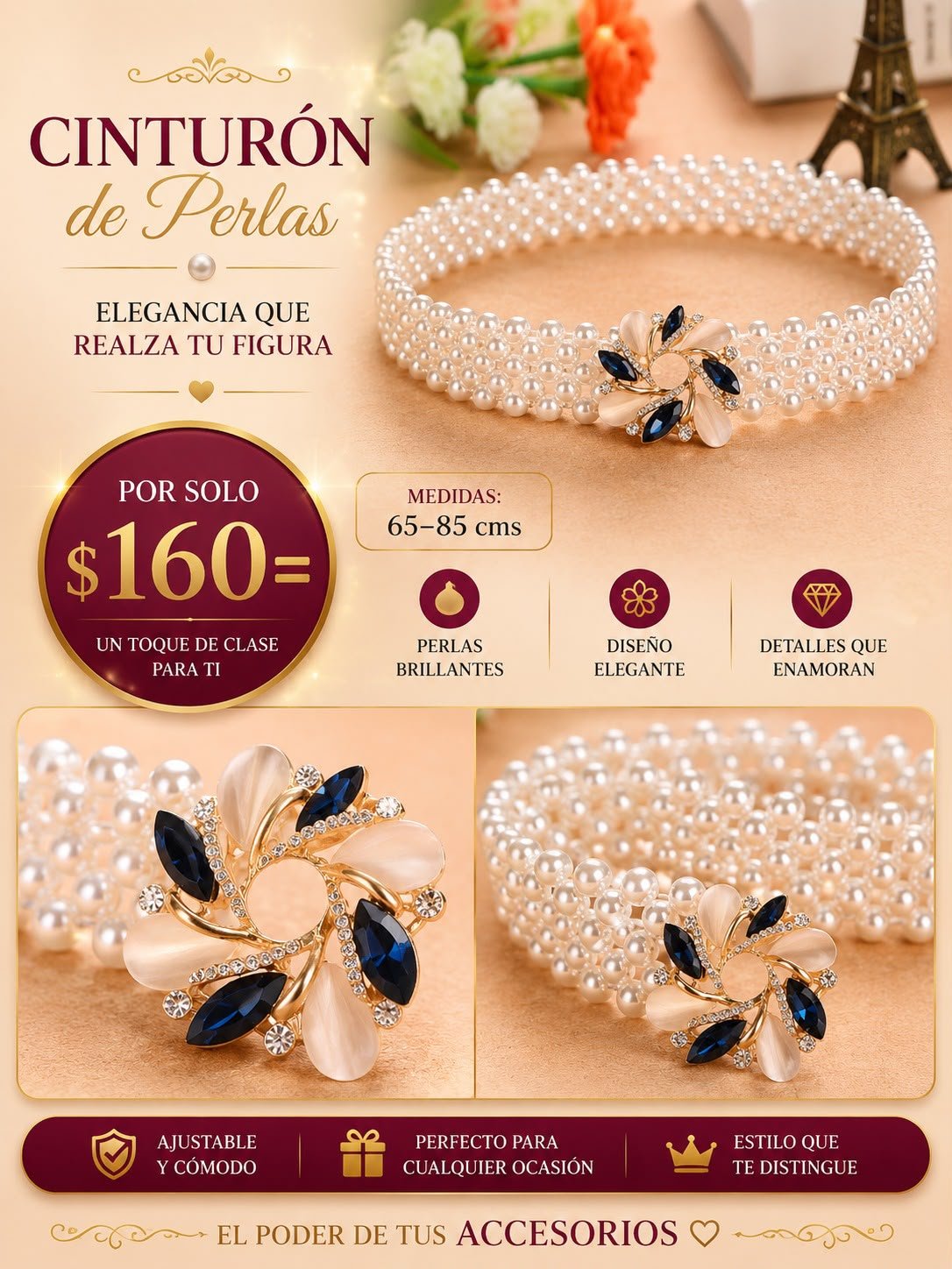 Cinturón de Perlas